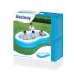 Bestway Piscine Gonflable 2 Chambres Grand Lac 262x157x46 cm +3 Ans Jardin 54117