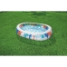 Bestway aufblasbares elliptisches Pool 229x152x51 cm +6 Jahre Garten 54066