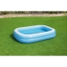 Inflatable Paddling Pool for Children Bestway Multicolour 262 x 175 x 51 cm