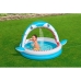 Bestway Opblaasbaar Kinderzwembad 2 Ringen Haai Sproeier 163x127x92 cm +2 Jaar Tuin 53157