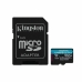 Paměťová karta Micro SD s adaptérem Kingston Canvas Go! Plus 512 GB UHS-I Třída 10