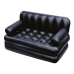 Bestway Sillon Hinchable 5 Posiciones Negro 188x152x64 cm Interior 75054