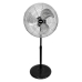 Freestanding Fan EDM 33528 Matte back 80 W Ø 50 cm industrial