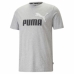 Ανδρική Μπλούζα με Κοντό Μανίκι Puma ESS 2 COL LOGO 586759 04 Γκρι