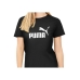 Naisten T-paita Puma LOGO TEE 586774 01 Musta