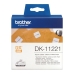 Этикетки для принтера Brother DK11221 Белый