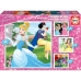 Комплект от 4 Пъзела   Disney Princess Magical         16 x 16 cm  