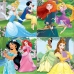 Комплект от 4 Пъзела   Disney Princess Magical         16 x 16 cm  