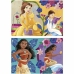 Set di 2 Puzzle Disney Princess Bella + Vaiana 25 Pezzi