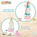 Figuren Disney Princess 45 Onderdelen 4 Stuks 9 x 20,5 x 1,2 cm