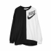 Bluza bez kaptura Damska Nike Sportswear Biały Czarny