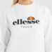 Felpa senza Cappuccio Donna Ellesse Pareggio Bianco