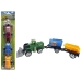 Tractor 10 x 41 x 6,5 cm Met wrijving Aanhanger