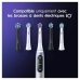 Borstel vervanger Oral-B iO Wit Zwart 4 Stuks