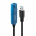 USB Cable LINDY 43158 8 m Син Черен