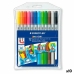 Set Viltstiften Staedtler Noris Club Dubbelzijdig Multicolour (10 Stuks)