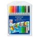 Set Viltstiften Staedtler Noris Club Dubbelzijdig Multicolour (10 Stuks)