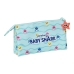 Koolikott Baby Shark Beach Day Kollane Helesinine (22 x 12 x 3 cm)