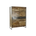 Kast DKD Home Decor 8424001857029 120 x 41 x 161 cm Natuurlijk Zwart Staal Mangohout