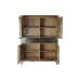 Skåp DKD Home Decor 8424001857029 120 x 41 x 161 cm Naturell Svart Stål Mangoträ