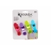 Clips on zakjes dicht te maken Multicolour Natuurlijk rubber Plastic 4 Onderdelen Magnetisch (12 Stuks)