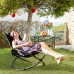 Chaise Longue Pliante à Bascule Orbitale Rockorb InnovaGoods