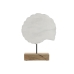 Figura Decorativa Home ESPRIT Blanco Natural Mediterráneo Caracola 29 x 7,5 x 38,5 cm