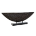 Figura Decorativa Home ESPRIT Castanho Preto Colonial 66 x 8 x 23 cm