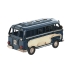 Dekorativ Figur Home ESPRIT Blå Hvit Buss Vintage 17 x 7 x 8 cm (2 enheter)