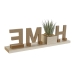 Figura Decorativa Home ESPRIT Verde Natural 40 x 7 x 16 cm