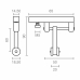 Пергола макара Micel TLD21 Найлон 65 x 18,5 x 90 mm Пързалка Бял