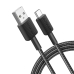 Καλώδιο USB-C Anker Μαύρο 1,8 m