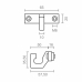 Kuka za tendu Micel TLD11 Bijela 65 x 57,5 x 35,5 mm