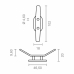 Markisetrinse Micel TLD15 Hvit 1,8 x 2 x 10,2 cm 2 enheter