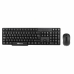 Billentyűzet és Egér NGS NGS-KEYBOARD-0358 Fekete Vezeték nélküli