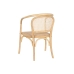 Cadeira de Sala de Jantar DKD Home Decor Natural 53 x 54 x 80 cm