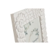 Κορνίζα Home ESPRIT Λευκό Κρυστάλλινο Ξύλο MDF 37 x 1,5 x 37 cm