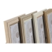 Cadre photo Home ESPRIT Verre Bois MDF 18 x 2,8 x 23 cm (4 Unités)