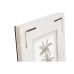 Fotorahmen Home ESPRIT Weiß Gold Messing Marmor natürlich Shabby Chic 20 x 2 x 25 cm