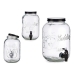 Carafe en Verre Transparent Robinet 3800 ml