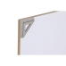 Espejo de pared Home ESPRIT Blanco Marrón Beige Gris 66 x 2 x 92 cm (4 Unidades)