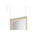Nástěnné zrcadlo Home ESPRIT Bílý Kaštanová Béžový Šedý Sklo polystyren 35 x 2 x 132 cm (4 kusů)