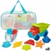 Sada plážových hračiek Colorbaby Polypropylén (8 kusov)