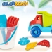 Strandleksaker set Colorbaby polypropen (8 antal)