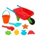 Conjunto de brinquedos de praia Colorbaby Carrinho de mão Polipropileno (10 Unidades)