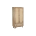 Armario DKD Home Decor Marrón Natural Madera de mango 90 x 40 x 180 cm