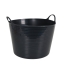 Multi-purpose Plastic Basket Dem Flexy 42 L Circular (6 Units)