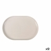 Tavă pentru gustari La Mediterránea Ivory Oval 30 x 20 x 2,5 cm (12 Unități)