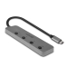 USB-C Hub LINDY 43383 Siva (1 kosov)