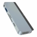 Hub USB Targus HD319B-SILVER Plateado 60 W (1 unidad)